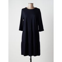 MARC CAIN - Robe mi-longue bleu en viscose pour femme - Taille 44 - Modz