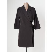 YAYA - Robe courte gris en polyester pour femme - Taille 36 - Modz