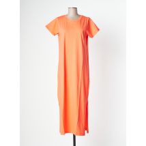 KAFFE - Robe longue orange en coton pour femme - Taille 40 - Modz