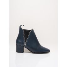 ANONYMOUS COPENHAGEN - Bottines/Boots bleu en cuir pour femme - Taille 37 - Modz