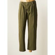 HAPPY - Pantalon droit vert en coton pour femme - Taille W28 - Modz