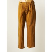 HAPPY - Pantalon droit marron en coton pour femme - Taille W30 - Modz