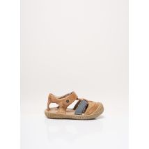 NOËL - Sandales/Nu pieds beige en cuir pour garçon - Taille 26 - Modz