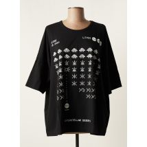 PIER ANTONIO GASPARI - T-shirt noir en coton pour femme - Taille 36 - Modz