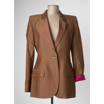 BARBARA BUI - Blazer marron en laine pour femme - Taille 44 - Modz