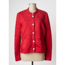 FRANCE RIVOIRE - Veste casual rouge en polyester pour femme - Taille 40 - Modz