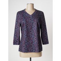 MERI & ESCA - Top bleu en polyester pour femme - Taille 38 - Modz