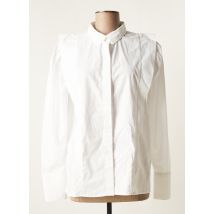 ASTRID BLACK LABEL - Chemisier blanc en coton pour femme - Taille 38 - Modz