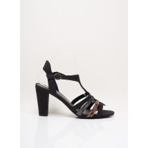 MARCO TOZZI - Sandales/Nu pieds noir en textile pour femme - Taille 40 - Modz