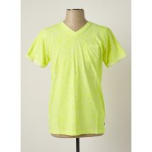 PETROL INDUSTRIES - T-shirt jaune en coton pour homme - Taille XL - Modz