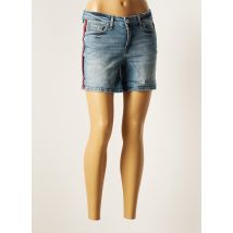 BLEND SHE - Short bleu en coton pour femme - Taille W25 - Modz