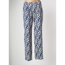 LES P'TITES BOMBES - Pantalon droit bleu en polyester pour femme - Taille 36 - Modz