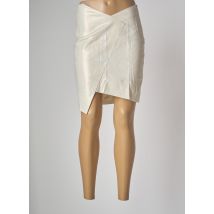 LES P'TITES BOMBES - Jupe courte beige en coton pour femme - Taille 38 - Modz