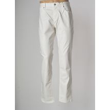 DEVRED - Pantalon droit blanc en coton pour homme - Taille 46 - Modz