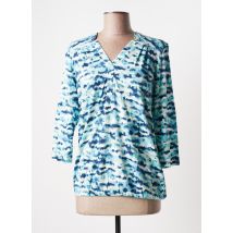 OLSEN - Top bleu en coton pour femme - Taille 38 - Modz