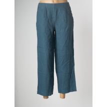 HARRIS WILSON - Pantalon 7/8 bleu en lin pour femme - Taille 36 - Modz