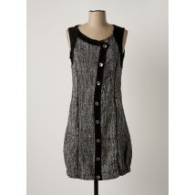 ARELINE - Robe courte noir en polyester pour femme - Taille 38 - Modz