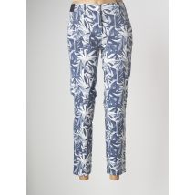 TONI - Pantalon 7/8 bleu en coton pour femme - Taille 38 - Modz