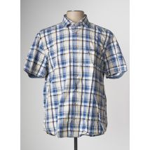 JUPITER - Chemise manches courtes bleu en coton pour homme - Taille L - Modz