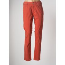 C'EST BEAU LA VIE - Pantalon droit orange en coton pour femme - Taille 42 - Modz