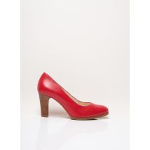 GADEA - Escarpins rouge en cuir pour femme - Taille 36 1/2 - Modz