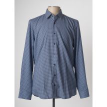 MARVELIS - Chemise manches longues bleu en coton pour homme - Taille L - Modz