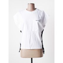 ROSE GARDEN - T-shirt blanc en coton pour femme - Taille 38 - Modz