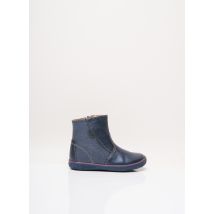 NOËL - Bottines/Boots bleu en cuir pour fille - Taille 24 - Modz