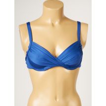 LIVIA - Haut de maillot de bain bleu en polyamide pour femme - Taille 85C - Modz
