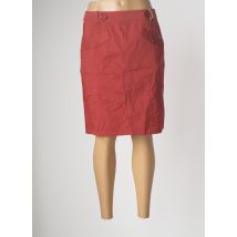 MAT DE MISAINE - Jupe mi-longue orange en coton pour femme - Taille 44 - Modz