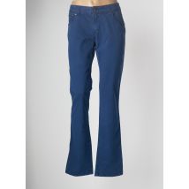 LOIS - Pantalon droit bleu en coton pour femme - Taille W34 - Modz