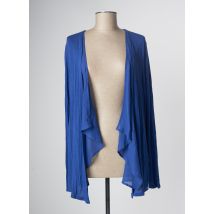SALSA - Gilet manches longues bleu en viscose pour femme - Taille 40 - Modz