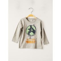 NAME IT - T-shirt gris en coton pour garçon - Taille 12 M - Modz