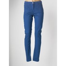 MAE MAHE - Pantalon slim bleu en coton pour femme - Taille 40 - Modz