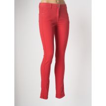 MAE MAHE - Jeans skinny rouge en coton pour femme - Taille 38 - Modz