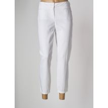 MAE MAHE - Pantalon 7/8 blanc en coton pour femme - Taille 42 - Modz