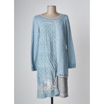ELISA CAVALETTI - Robe pull bleu en viscose pour femme - Taille 38 - Modz