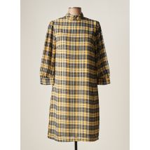 LE FABULEUX MARCEL DE BRUXELLES - Robe mi-longue jaune en polyester pour femme - Taille 44 - Modz