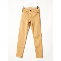 PAKO LITTO - Pantalon slim beige en coton pour femme - Taille 36 - Modz