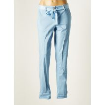 C'EST BEAU LA VIE - Pantalon chino bleu en coton pour femme - Taille 42 - Modz