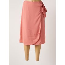 MD'M - Jupe mi-longue rose en polyester pour femme - Taille 38 - Modz