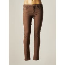 TRUSSARDI JEANS - Jeans coupe slim marron en lyocell pour femme - Taille W31 - Modz