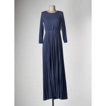 CARLA MONTANARINI - Robe longue bleu en viscose pour femme - Taille 38 - Modz