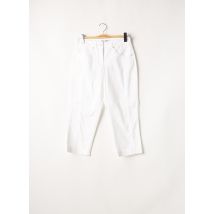 BRANDTEX - Pantacourt blanc en coton pour femme - Taille 36 - Modz