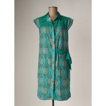 CHATTAWAK - Robe mi-longue vert en polyester pour femme - Taille 36 - Modz