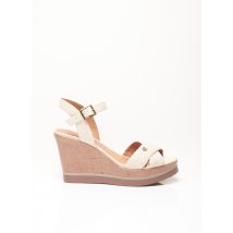 CHATTAWAK - Sandales/Nu pieds beige en autre matiere pour femme - Taille 41 - Modz