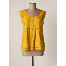 LOLA ESPELETA - Top jaune en coton pour femme - Taille 36 - Modz