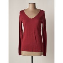 DDP - Pull rouge en coton pour femme - Taille 36 - Modz