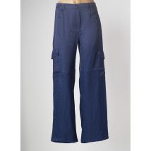 AN' GE - Pantalon large bleu en viscose pour femme - Taille 36 - Modz