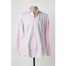 HUGO BOSS - Chemise manches longues rose en coton pour homme - Taille L - Modz